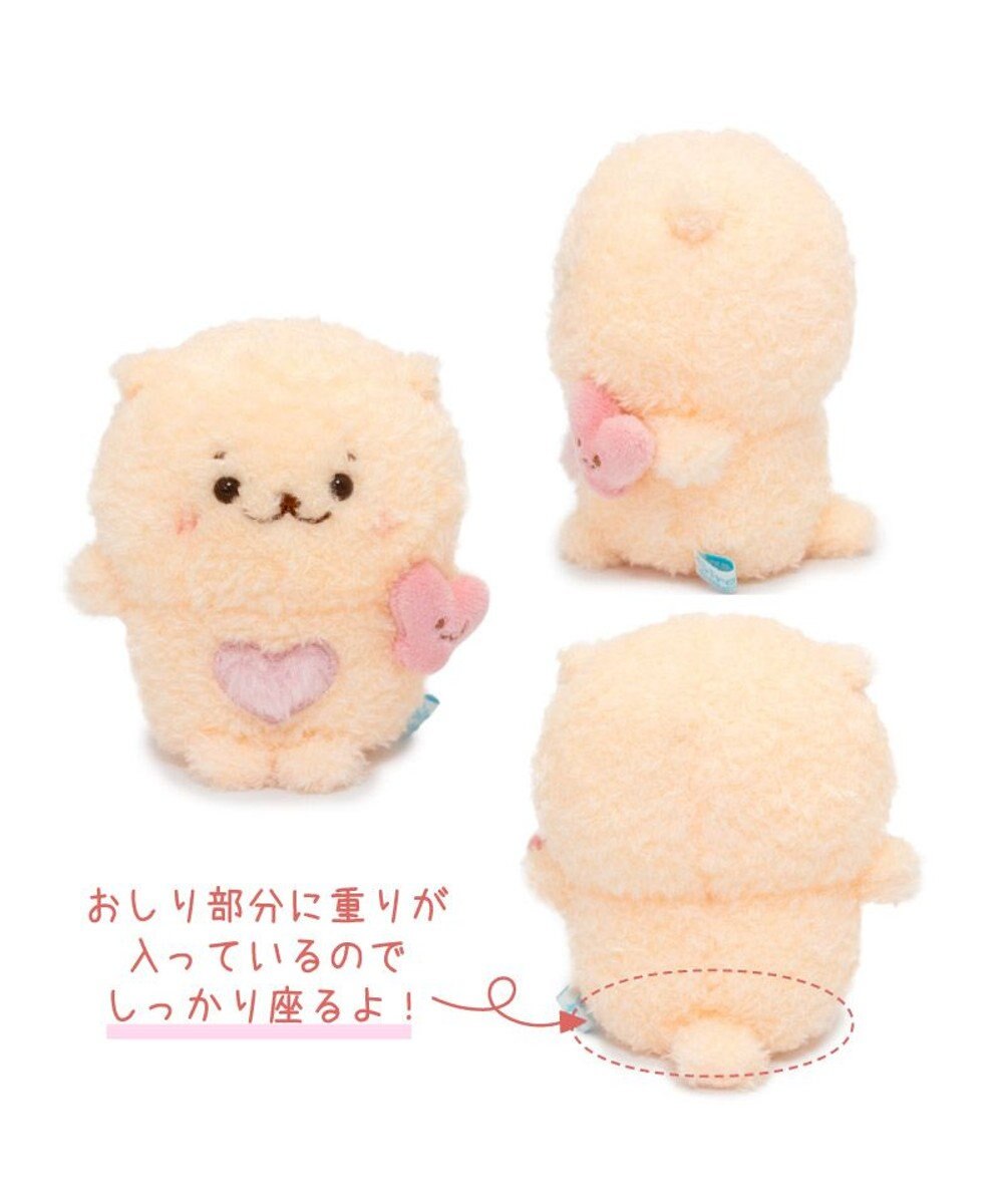 Mother garden しろたん らっこいぬハート ぽてぽてマスコット 