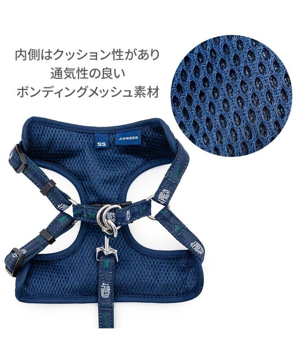PET PARADISE J.PRESS ハーネス＆リード 《ブラック格子柄》 Ｓ 