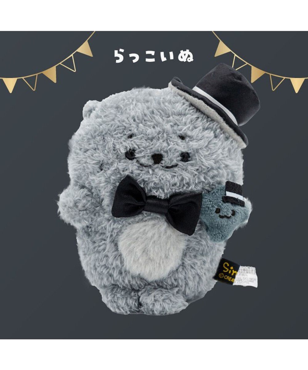 Mother garden しろたん モノクロ ぽてぽて マスコット 《らっこいぬ》 単品 