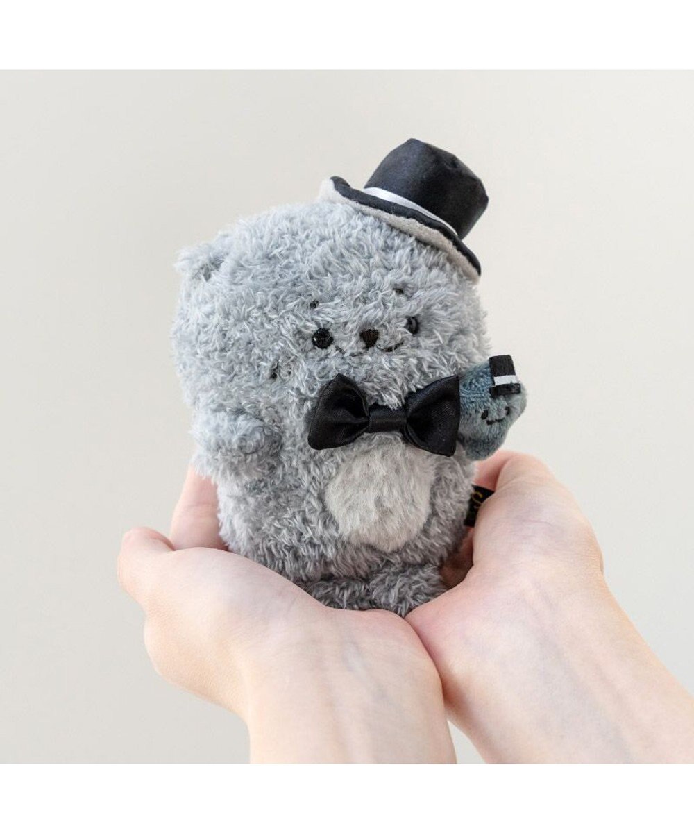 Mother garden しろたん モノクロ ぽてぽて マスコット 《らっこいぬ》 単品 