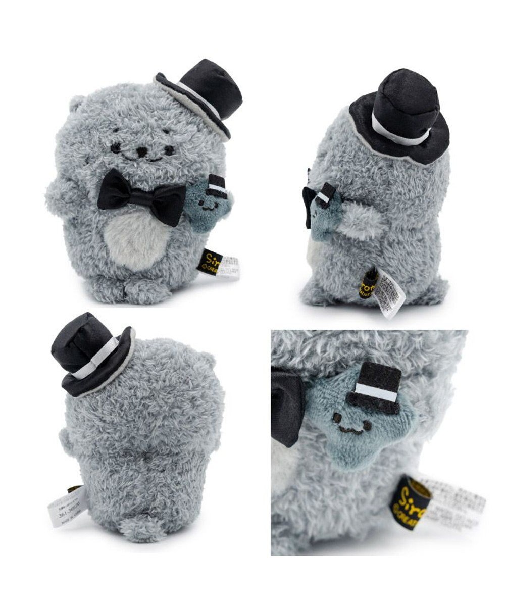 Mother garden しろたん モノクロ ぽてぽて マスコット 《らっこいぬ》 単品 