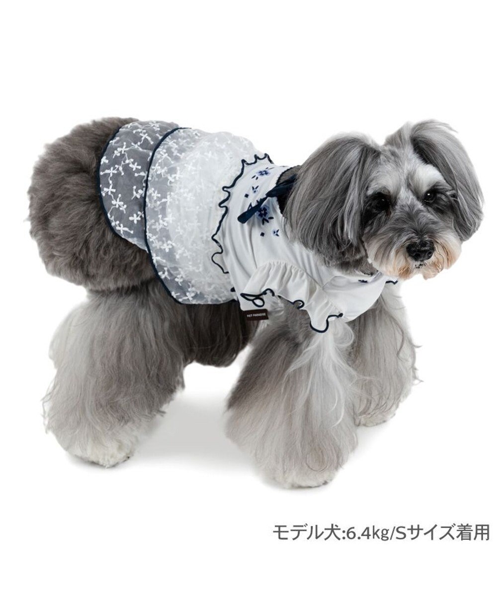 PET PARADISE ペットパラダイス 接触冷感 刺繍ワンピース 小型犬 