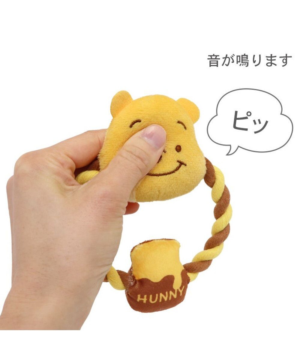 PET PARADISE ディズニー くまのプーさん ロープ おもちゃ 《プーさん/ピグレット/ティガー》 