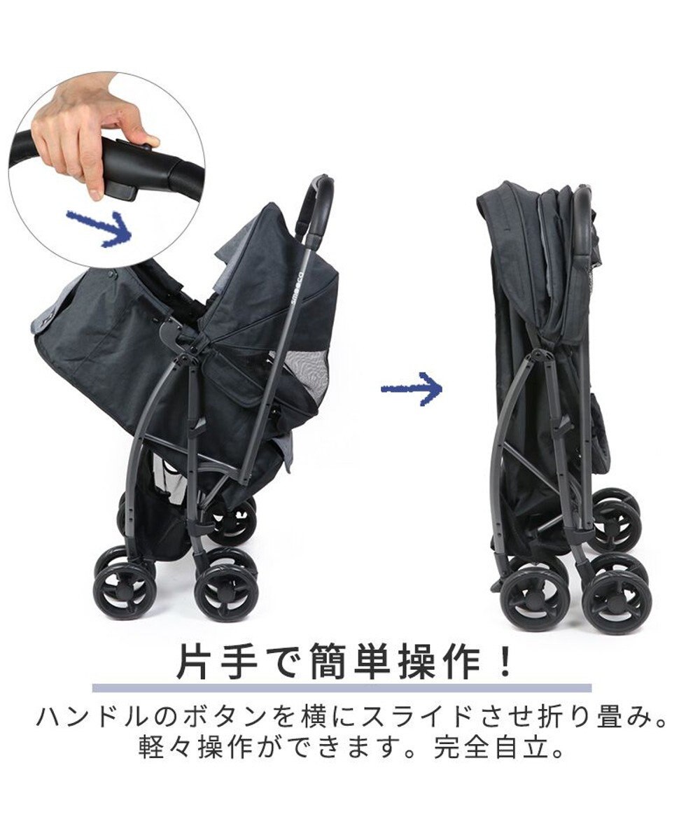 PET PARADISE smooca ハンドフル ペットカート  《ブラック》 