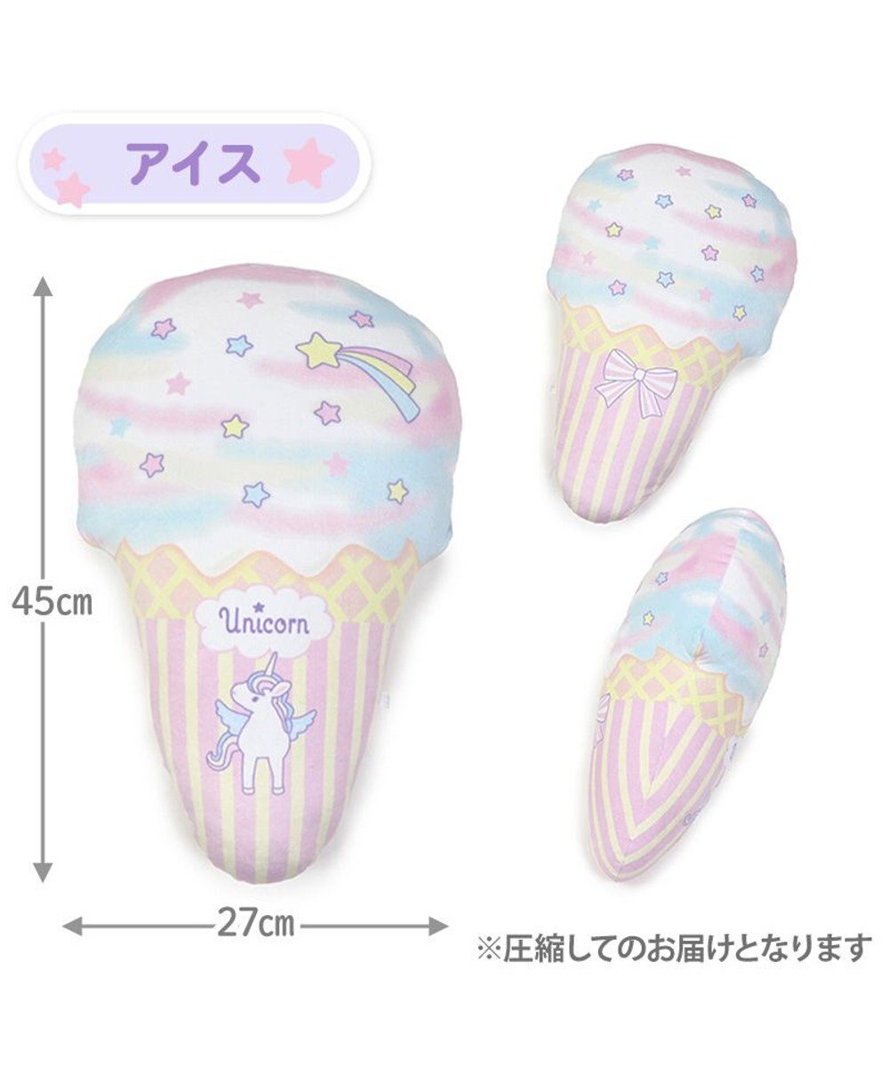 Mother garden マザーガーデン ユニコーン クッション 《星型 / ハート型 / アイス型》 単品 