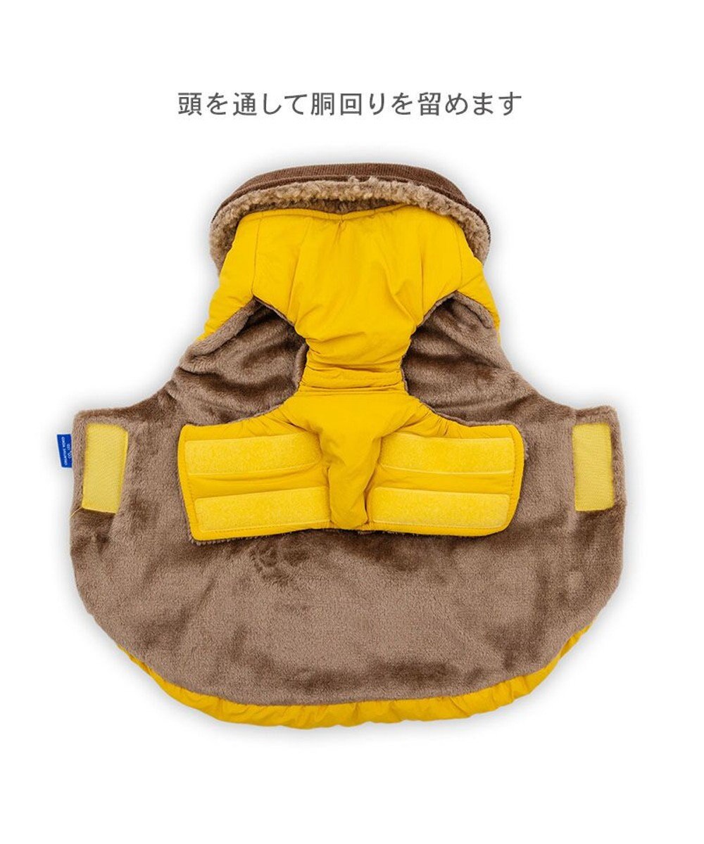 PET PARADISE ディズニー ミッキーマウス 襟付き 綿入れ ベスト 小型犬 