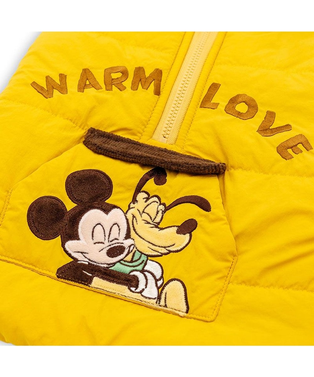 PET PARADISE ディズニー ミッキーマウス 襟付き 綿入れ ベスト 小型犬