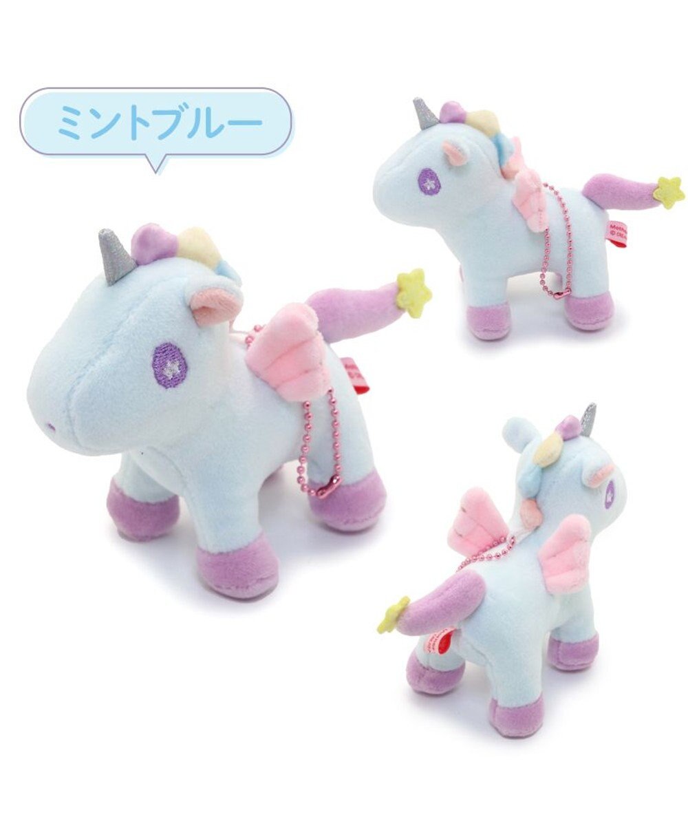 Mother garden ユニコーン ぷにもちキーホルダー 《ピンク / クリーム / ミントブルー》 11cm 【単品】