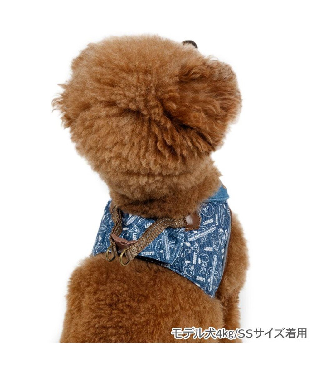 PET PARADISE スヌーピー ベストハーネス 《デニム風》 ３Ｓ 小型犬 