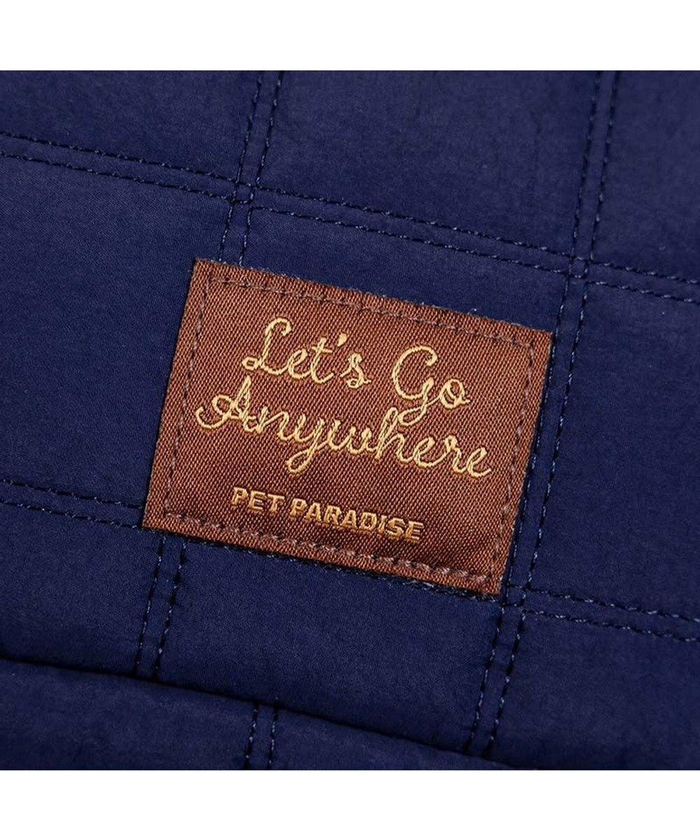 PET PARADISE ペットパラダイス ナチュラルキルティング お散歩バッグ 《ネイビー》 