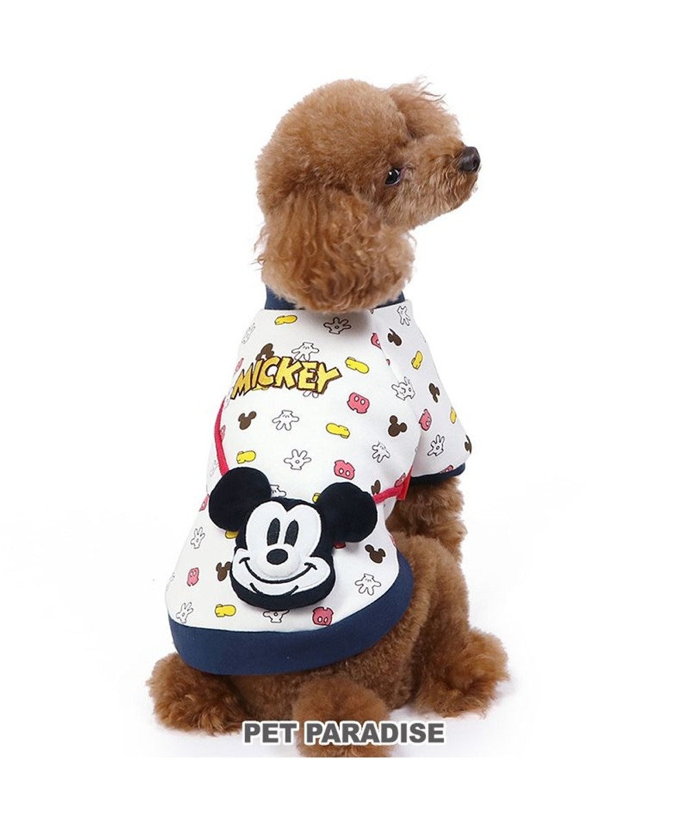 PET PARADISE ディズニー ミッキーマウストレーナー 《ポーチ付き》 小型犬 ホワイト