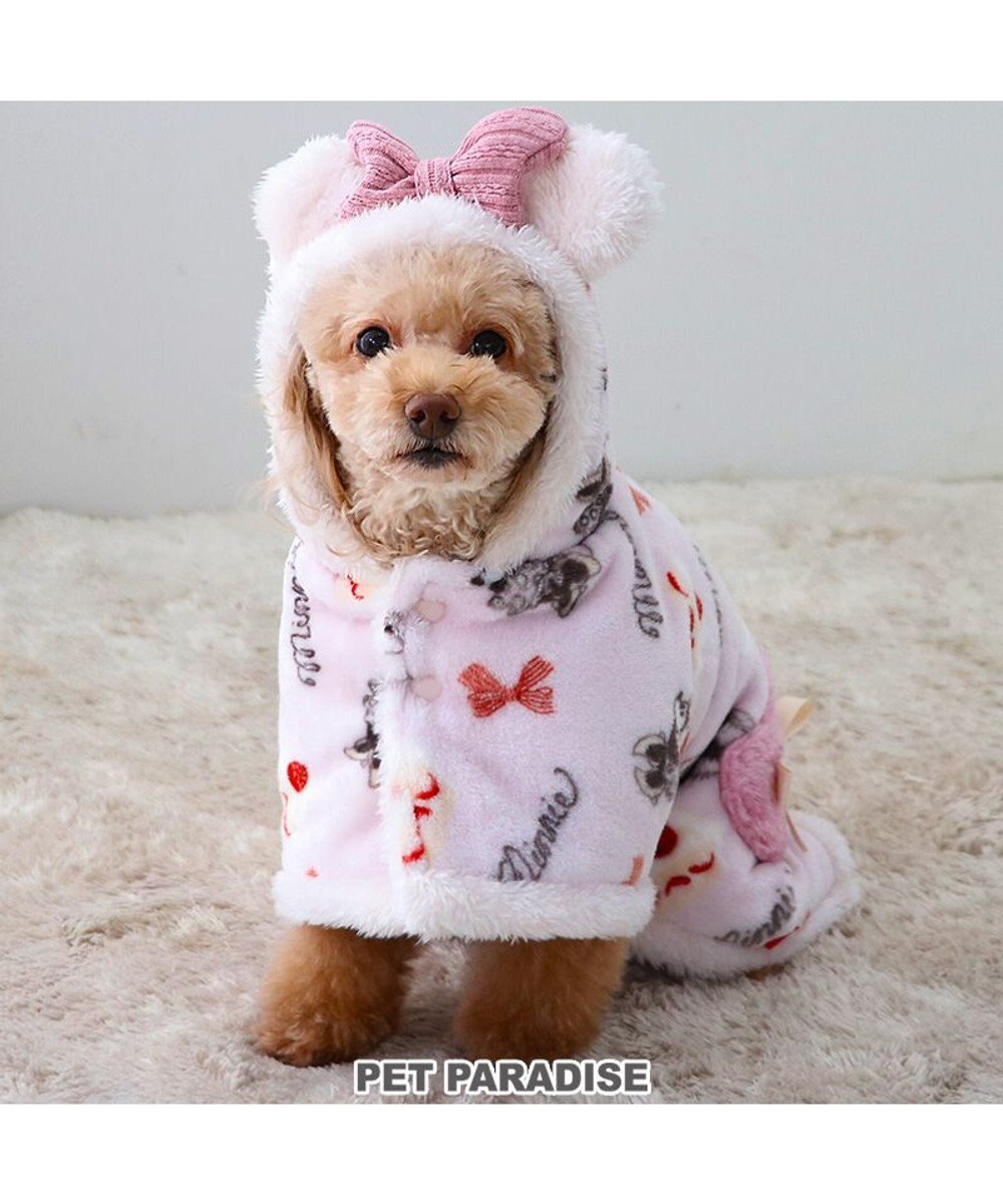 PET PARADISE ディズニー ミニー 着る毛布 《ケーキ柄》 小型犬 