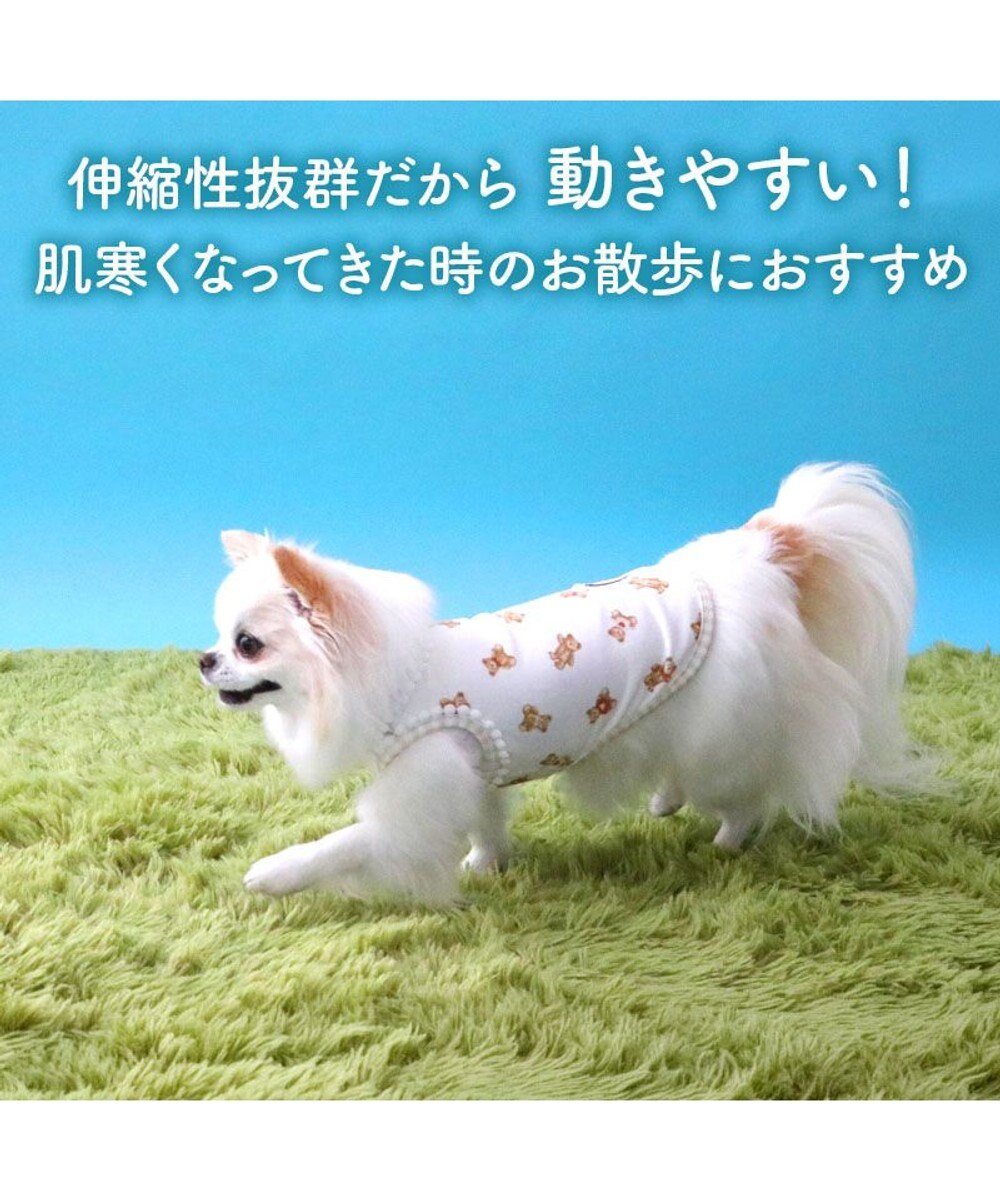PET PARADISE ペットパラダイス くまちゃん ペティヒート 天竺  タンクトップ 《赤リボン》 超小型犬 小型犬 