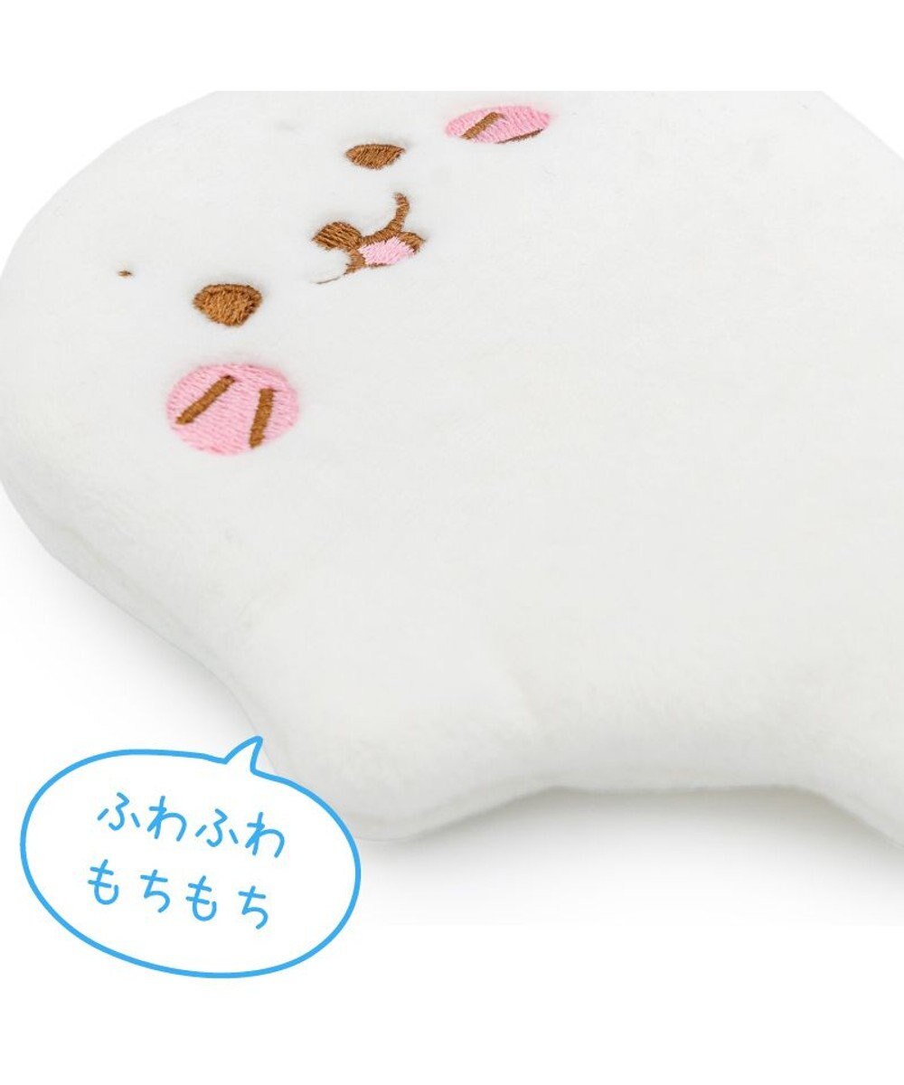 Mother garden しろたん ぺたんこポーチ 《ぶらさがりしろたん》 