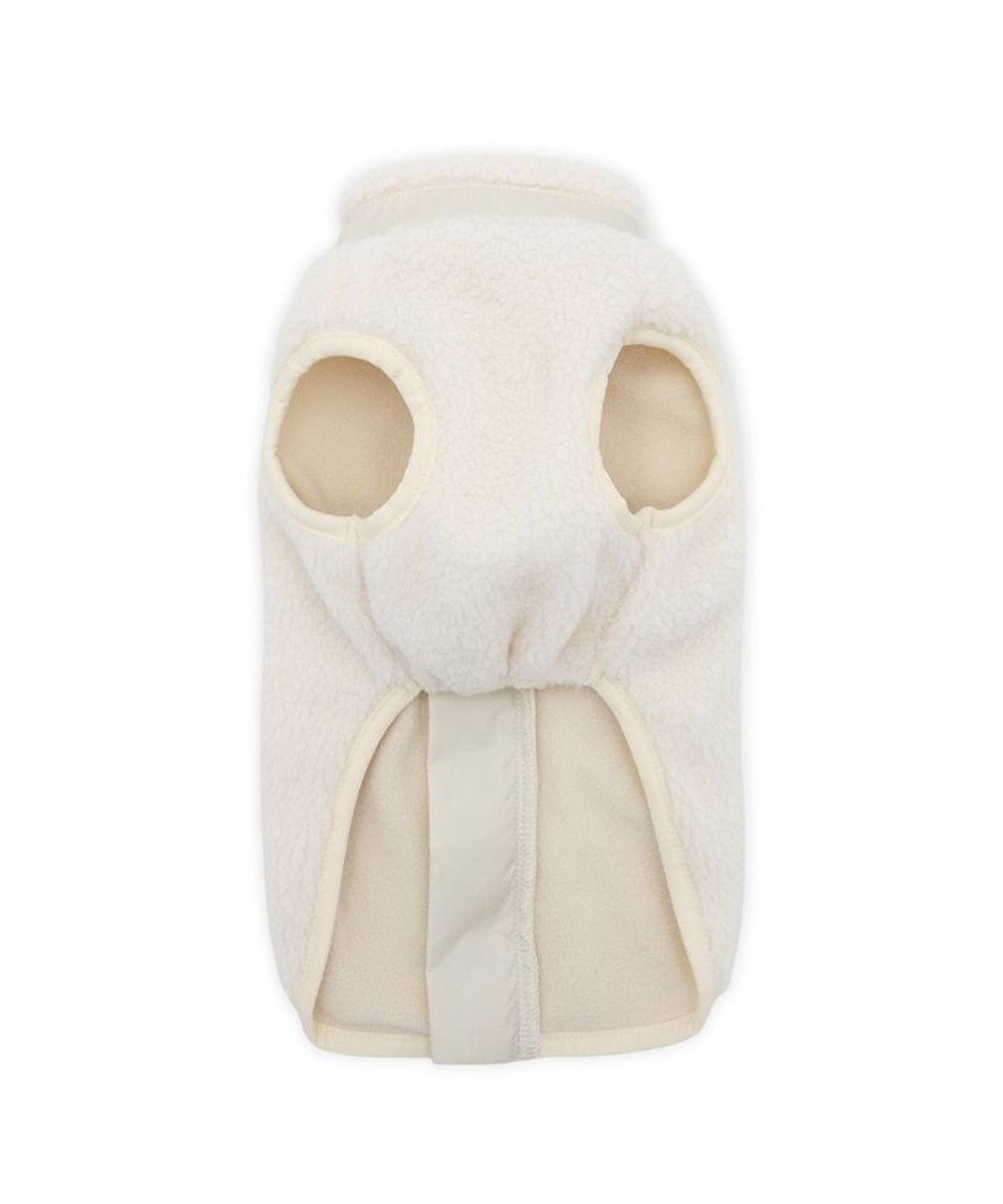 PET PARADISE Lee ジップボア ベスト ホワイト 中型犬 大型犬 