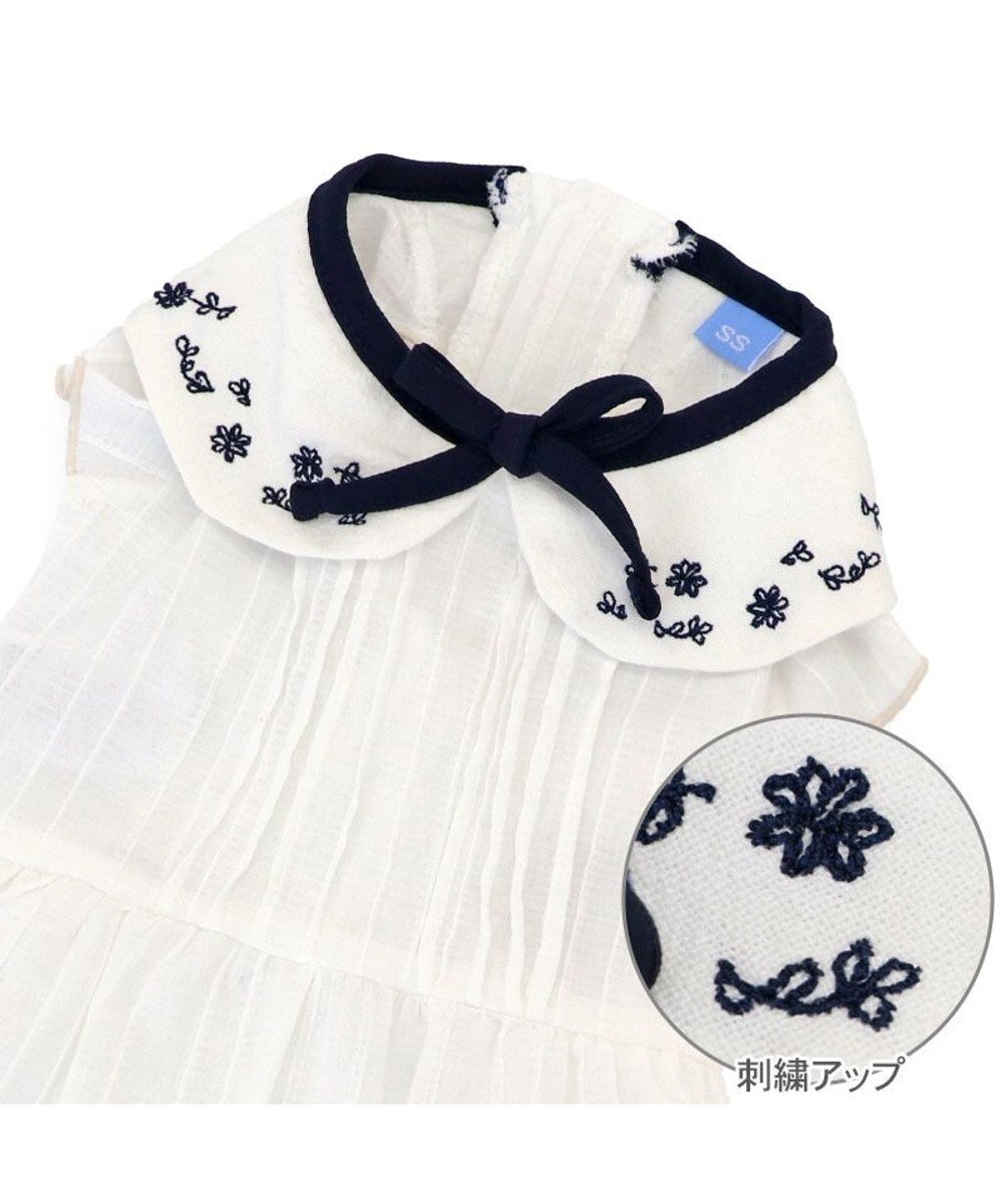 PET PARADISE ペットパラダイス エンブロイダリー ワンピース 小型犬 