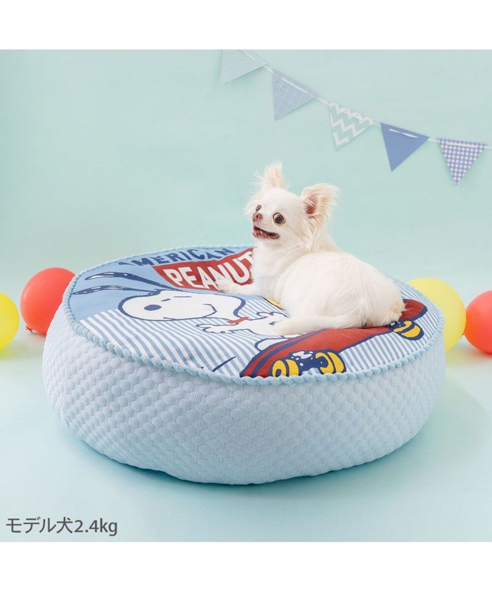 PET PARADISE 【8月初旬お届け】スヌーピー スケボークッション Ｍ 