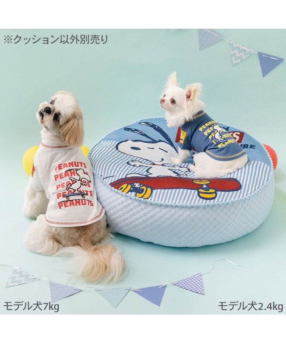 PET PARADISE 【8月初旬お届け】スヌーピー スケボークッション Ｍ 