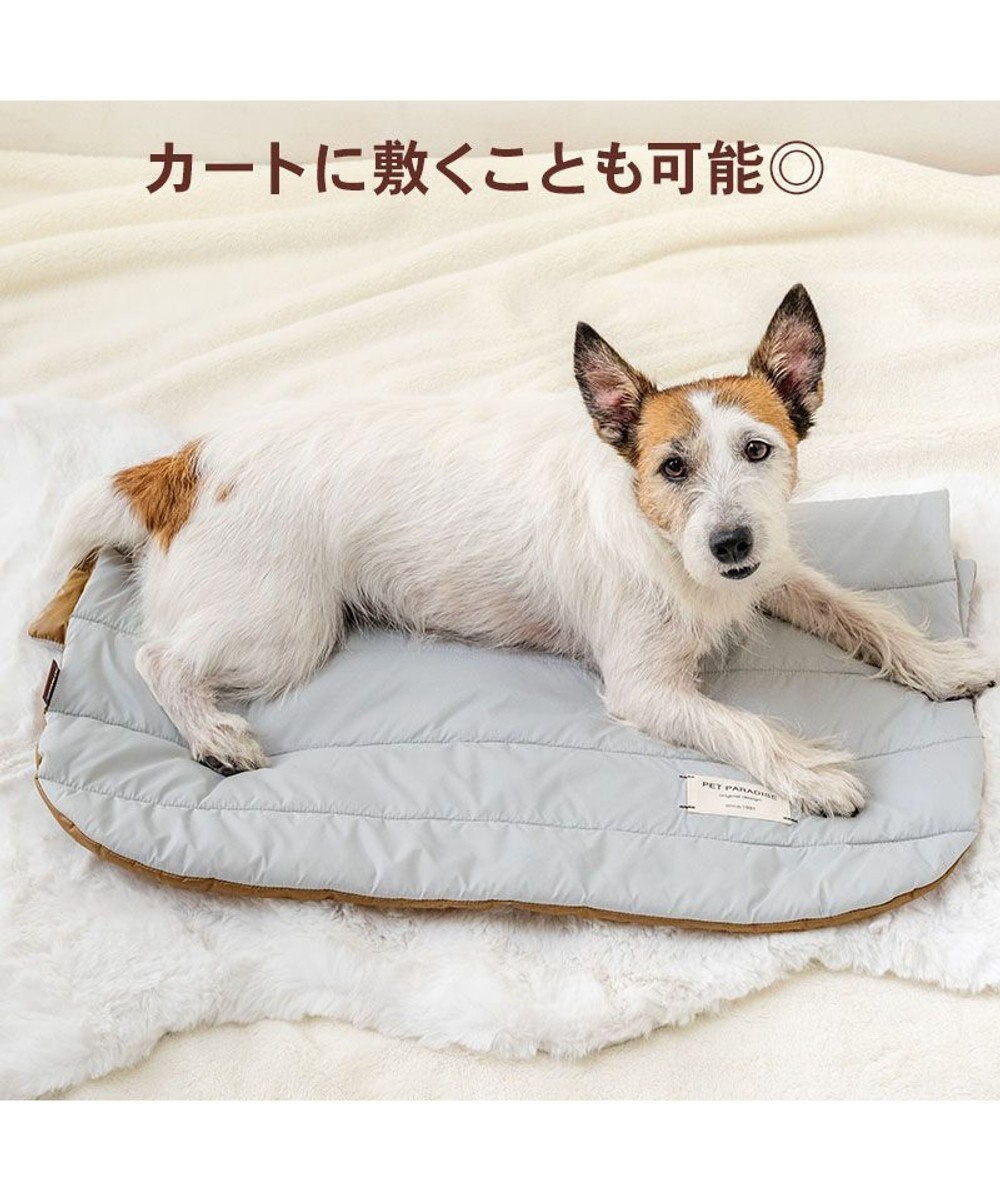 PET PARADISE ペットパラダイス フード付 防寒 ブランケット 大 
