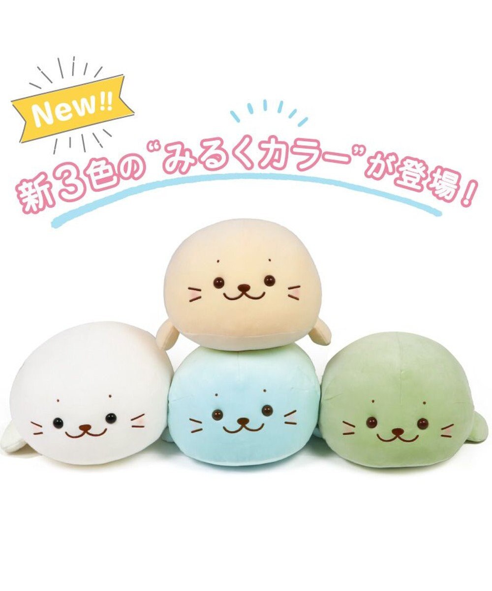 しろたん ふわもち 抱き枕 55cm みるくカラー 《ソーダみるく しろたん ふわもち 抱き枕 55cm みるくカラー 《ソーダみるく