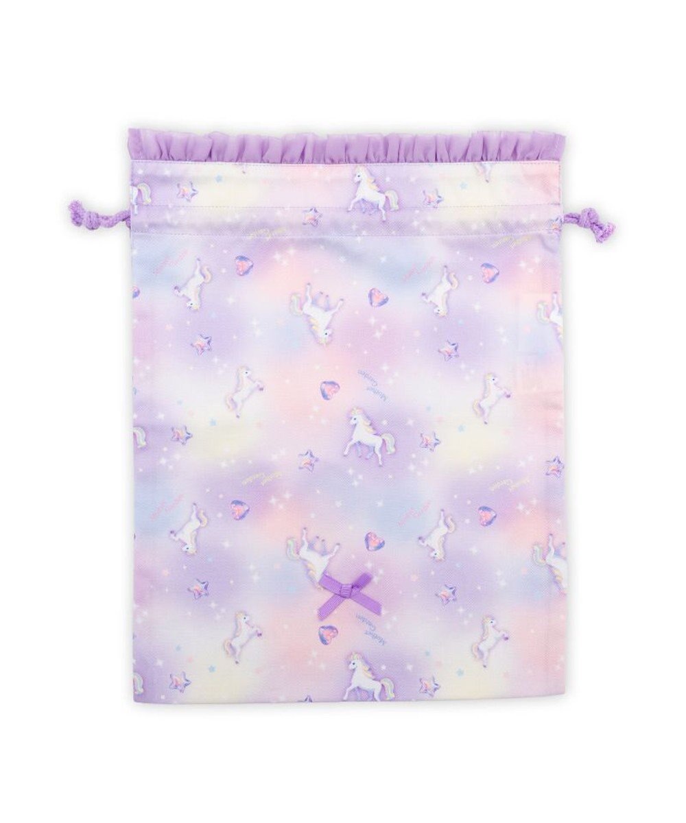 Mother garden マザーガーデン ユニコーン 巾着 《ぷっくり柄》 大 