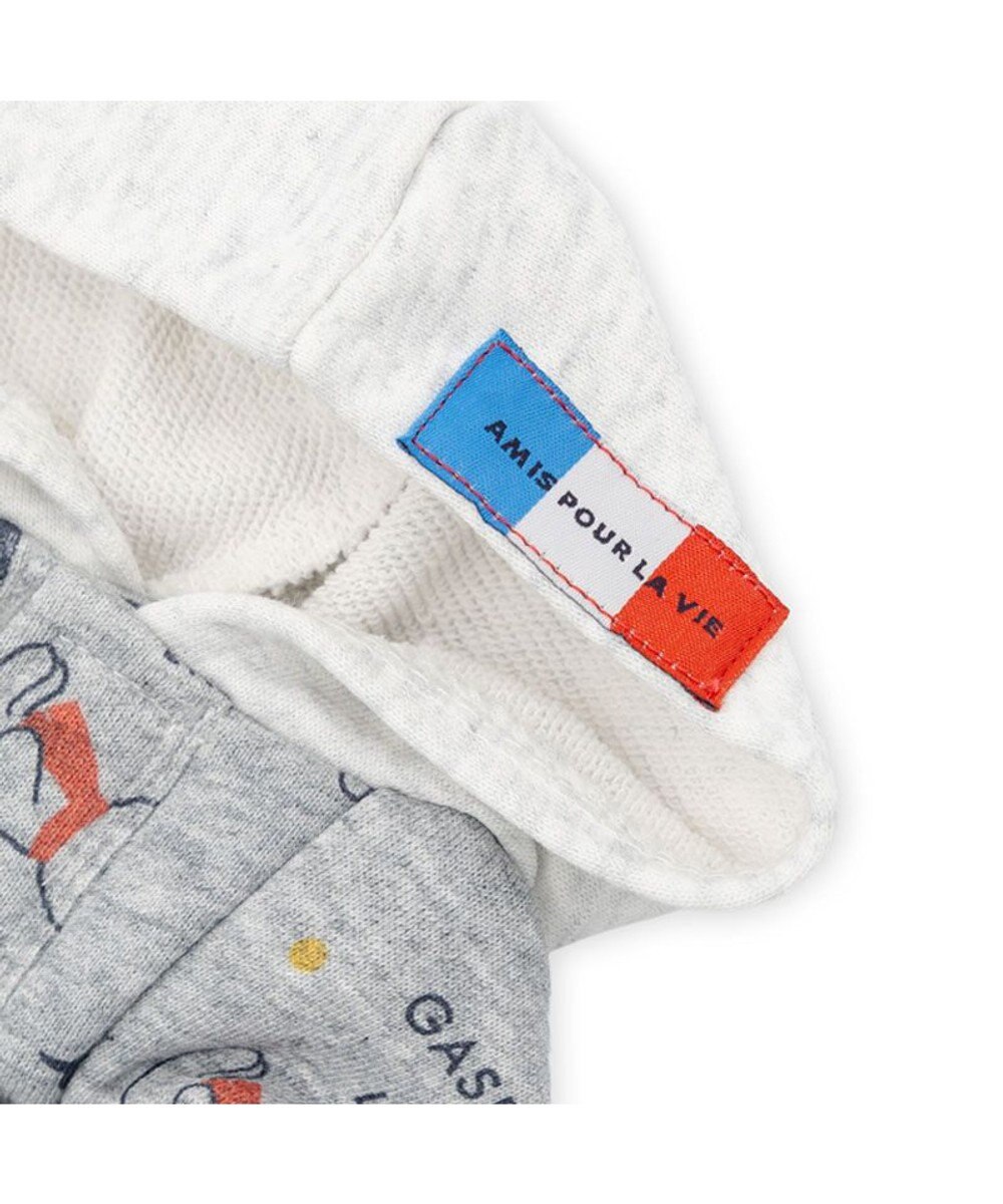 PET PARADISE リサとガスパール  パーカー 総柄 小型犬 