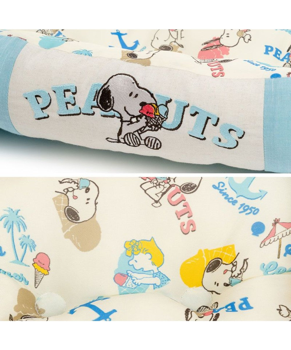 PET PARADISE スヌーピー クールカドラー 《アイス柄》 角型 LL 