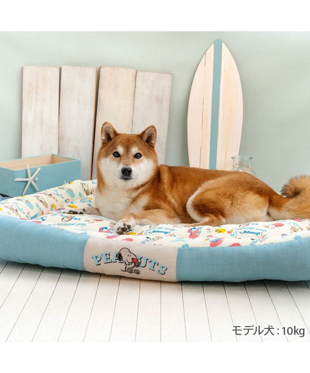 PET PARADISE スヌーピー クールカドラー 《アイス柄》 角型 LL 