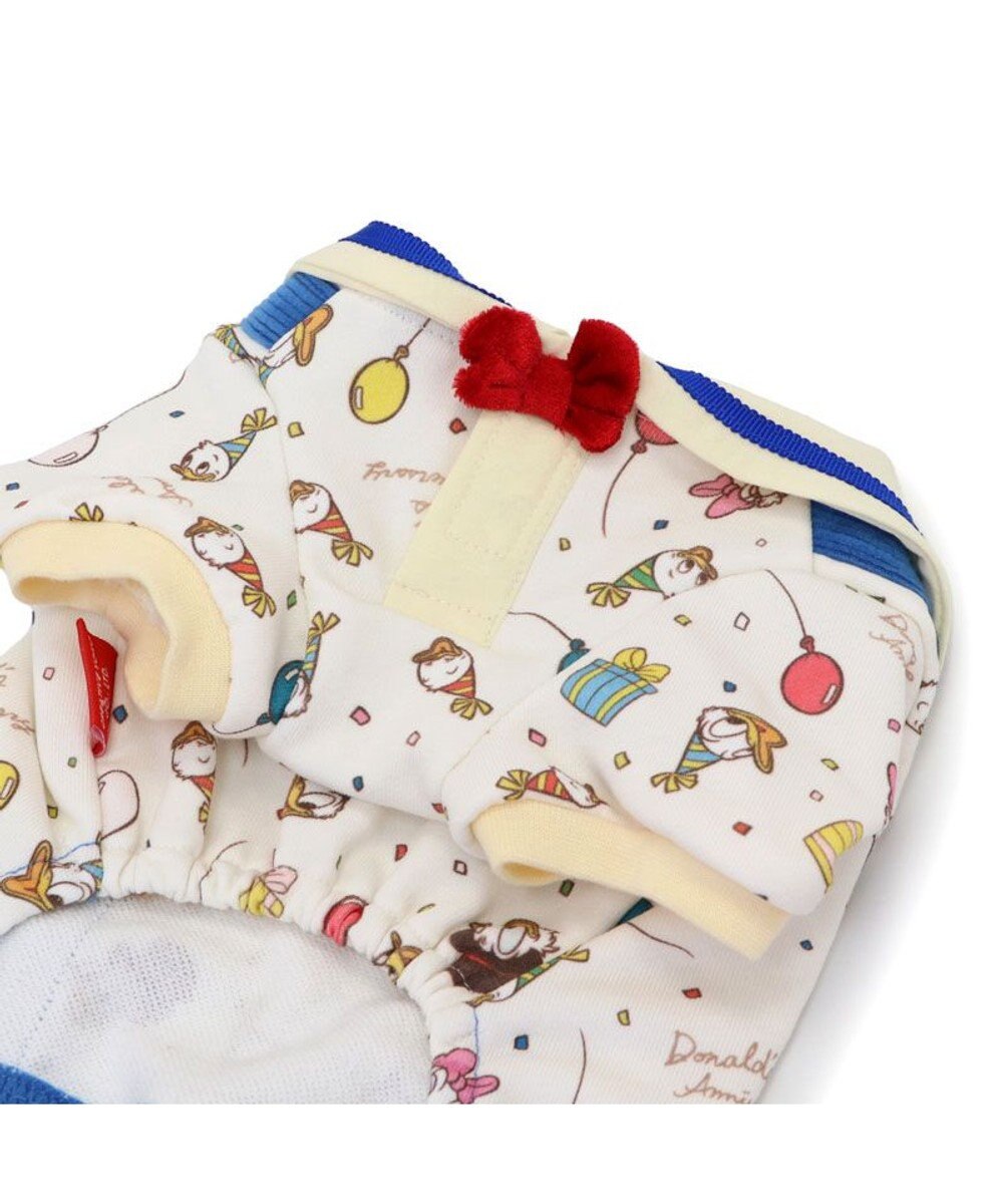 PET PARADISE ディズニー ドナルドダック 90周年 パンツ上下 《パーティ柄》 小型犬 