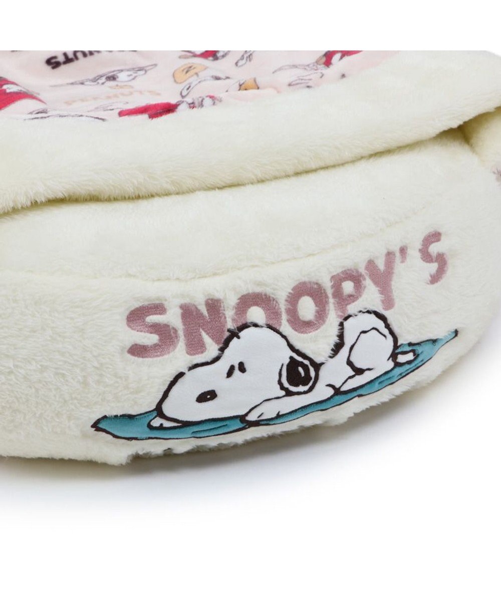 PET PARADISE スヌーピー  寝袋 丸型 《うたたね柄》 S  超小型犬 径50cm 