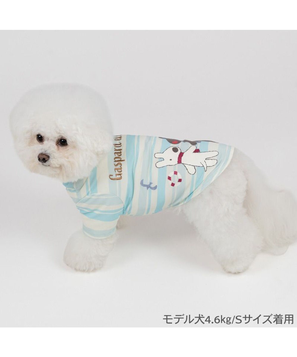 PET PARADISE リサとガスパール   接触冷感 Ｔシャツ 《マリン柄》小型犬 