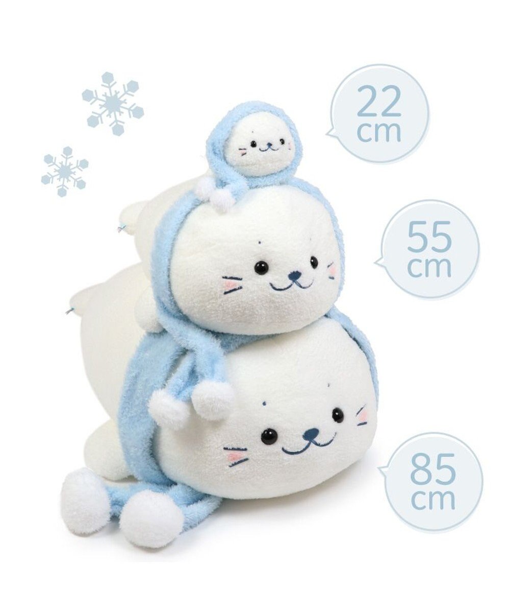 Mother garden しろたん マフラー付 ふわ雪 抱き枕 85cm 