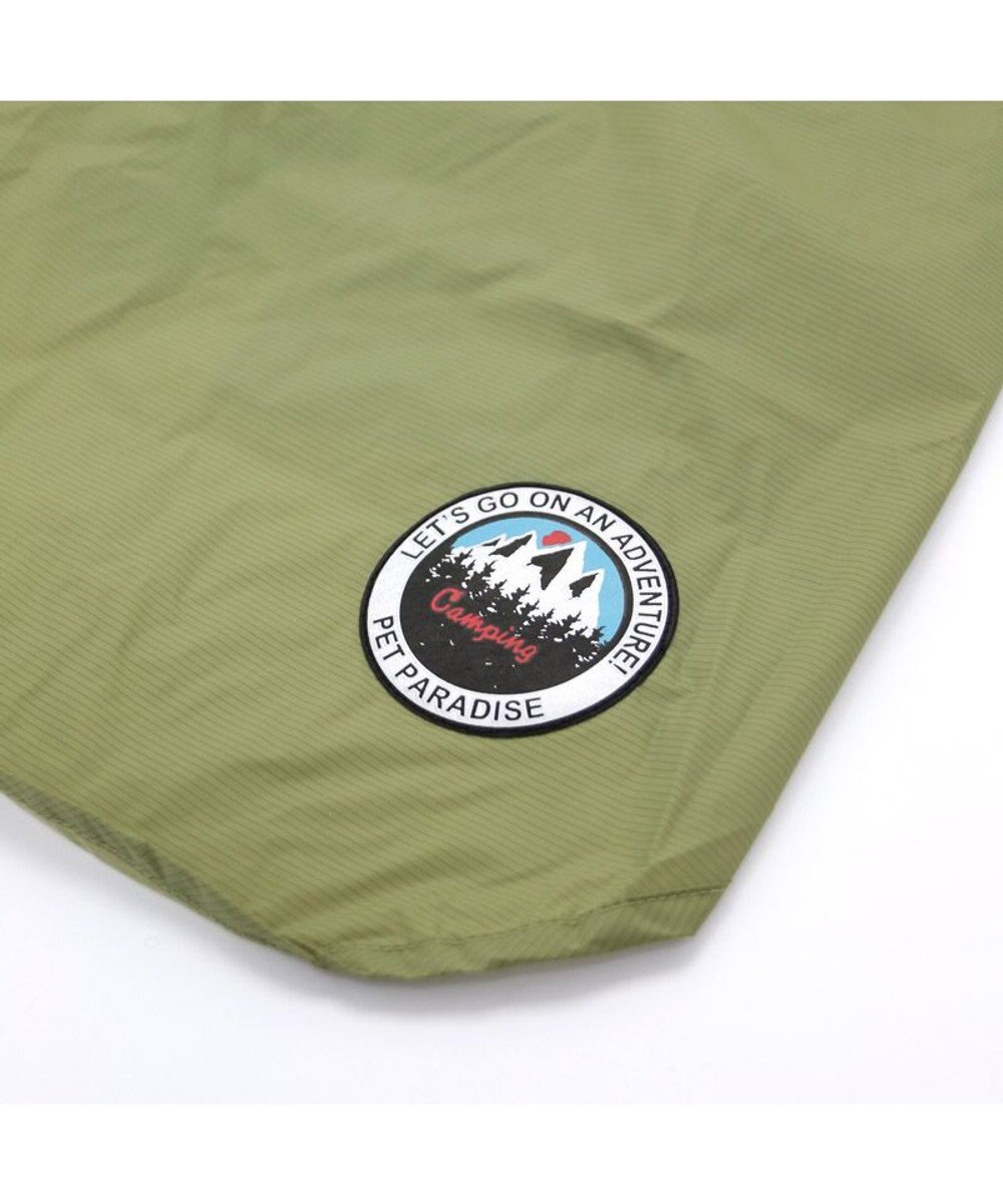 PET PARADISE 犬服 犬用品 ペットグッズ ペットウェア ペットパラダイス 犬 服 春 ジャケット 緑 【小型犬】 シェルジャケット 防水 撥水 アウトドア アウター レインコート ウィンドブレーカー ドッグウエア ドッグウェア おしゃれ梅雨対策 撥水 雨 雨の日 