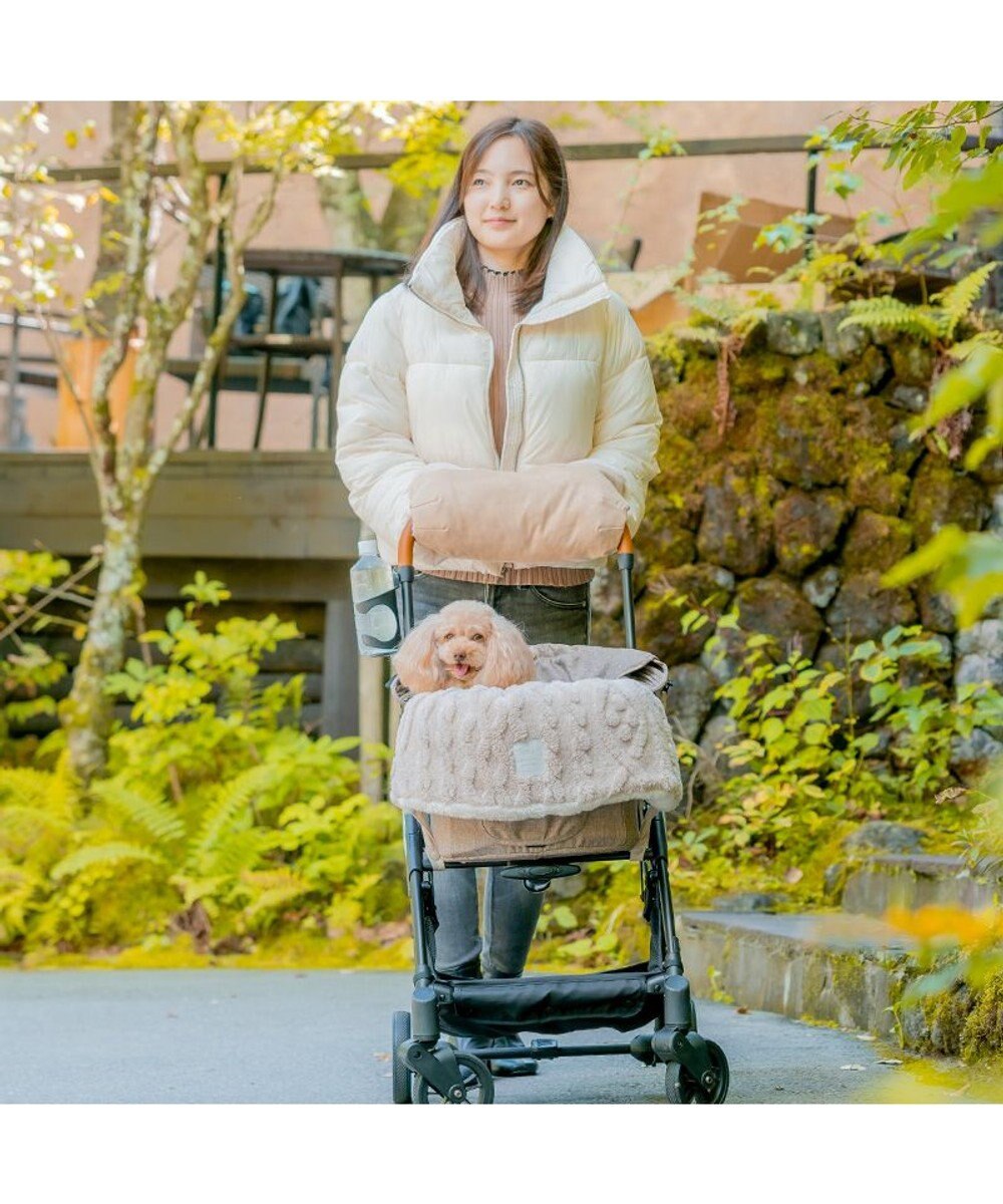 PET PARADISE ペットパラダイス ペットカート用 ハンドマフ 遠赤外線 《ベージュ》 