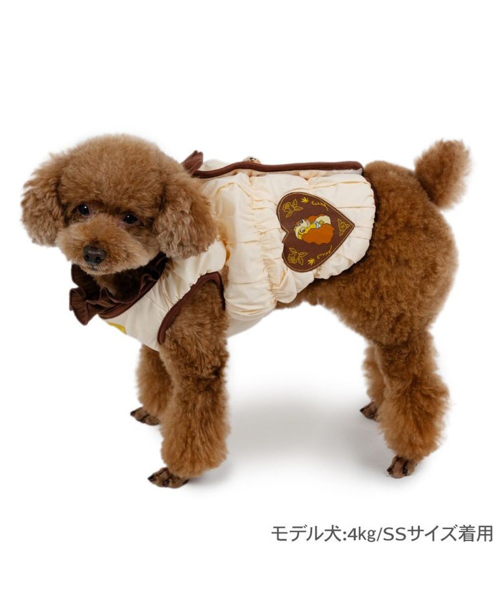 PET PARADISE ディズニー わんわん物語 レディ 遠赤外線 ノーカラー ベスト 小型犬