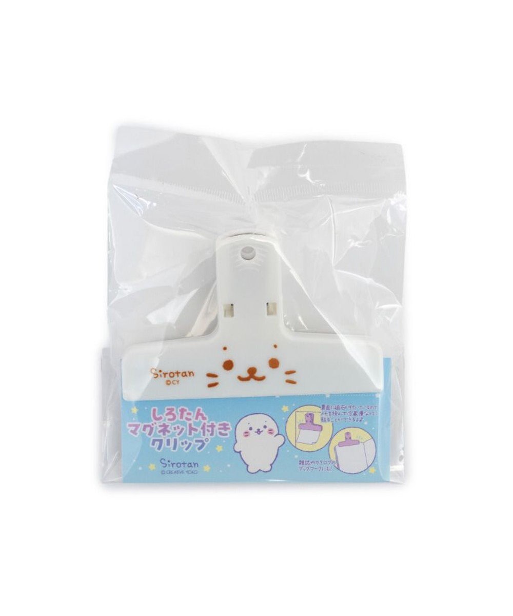 Mother garden しろたん マグネット付きクリップ 《顔ぼん》 単品 