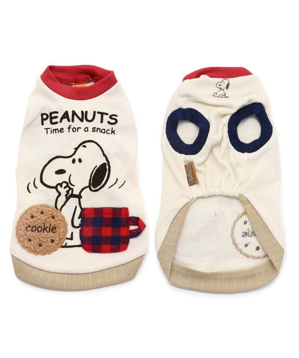 PET PARADISE スヌーピー ペティヒート プレミアム タンクトップ 《おやつ柄》小型犬 