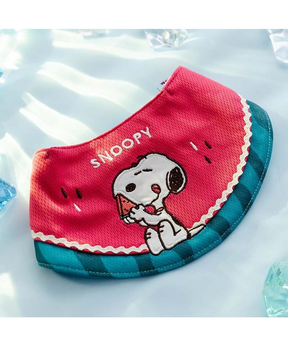 PET PARADISE スヌーピー クールバンダナ 《スイカ柄》 小型犬 