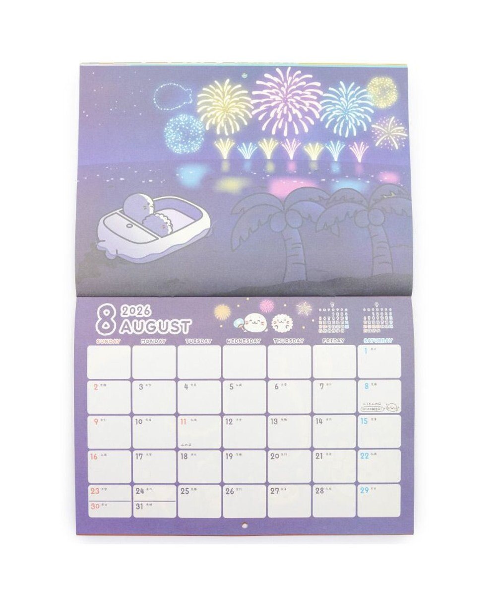 Mother garden しろたん 2026年 壁掛けカレンダー 