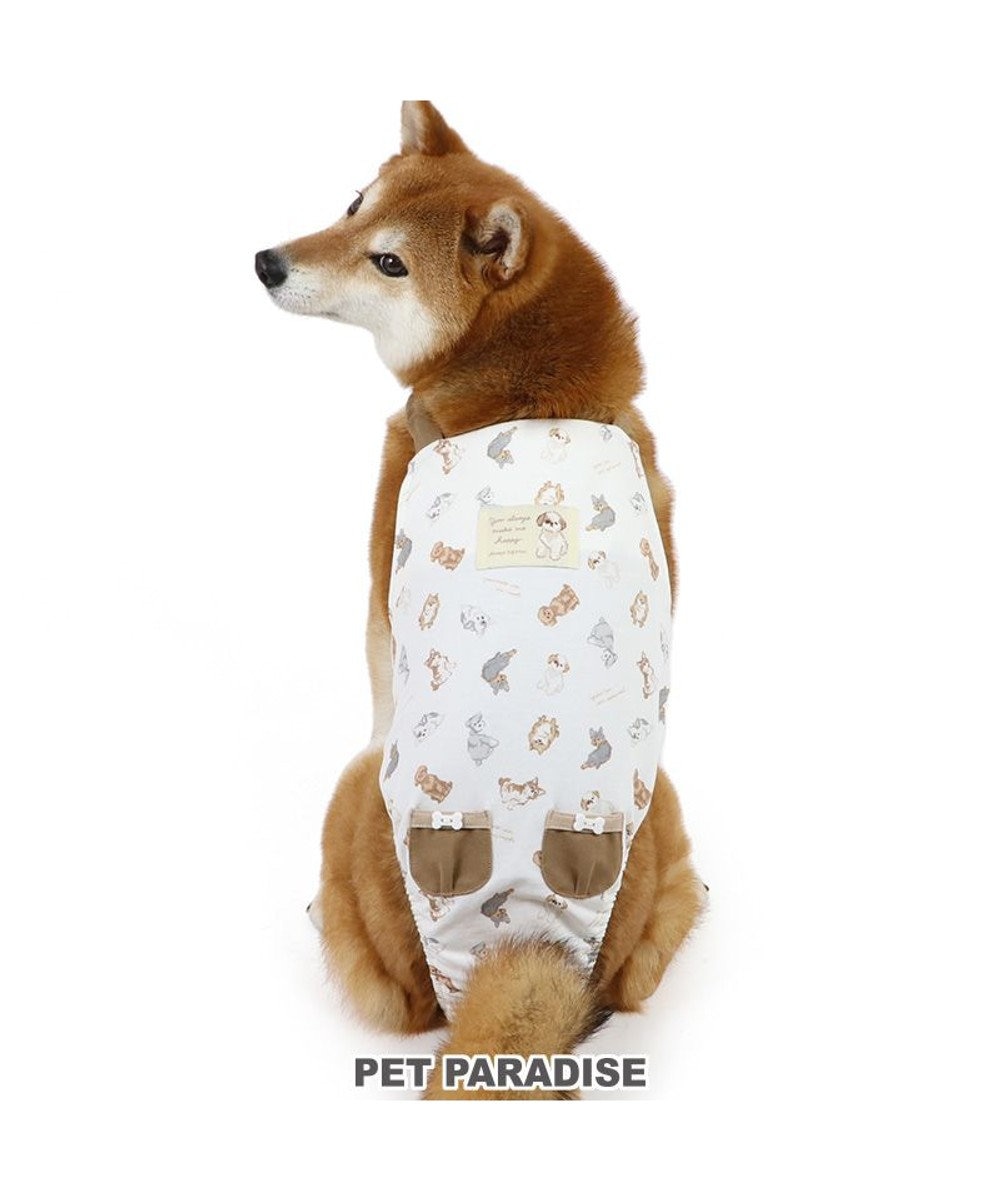 PET PARADISE ペットパラダイス makokoro マナーオール 《わんちゃん柄》 中型犬 わんちゃん柄