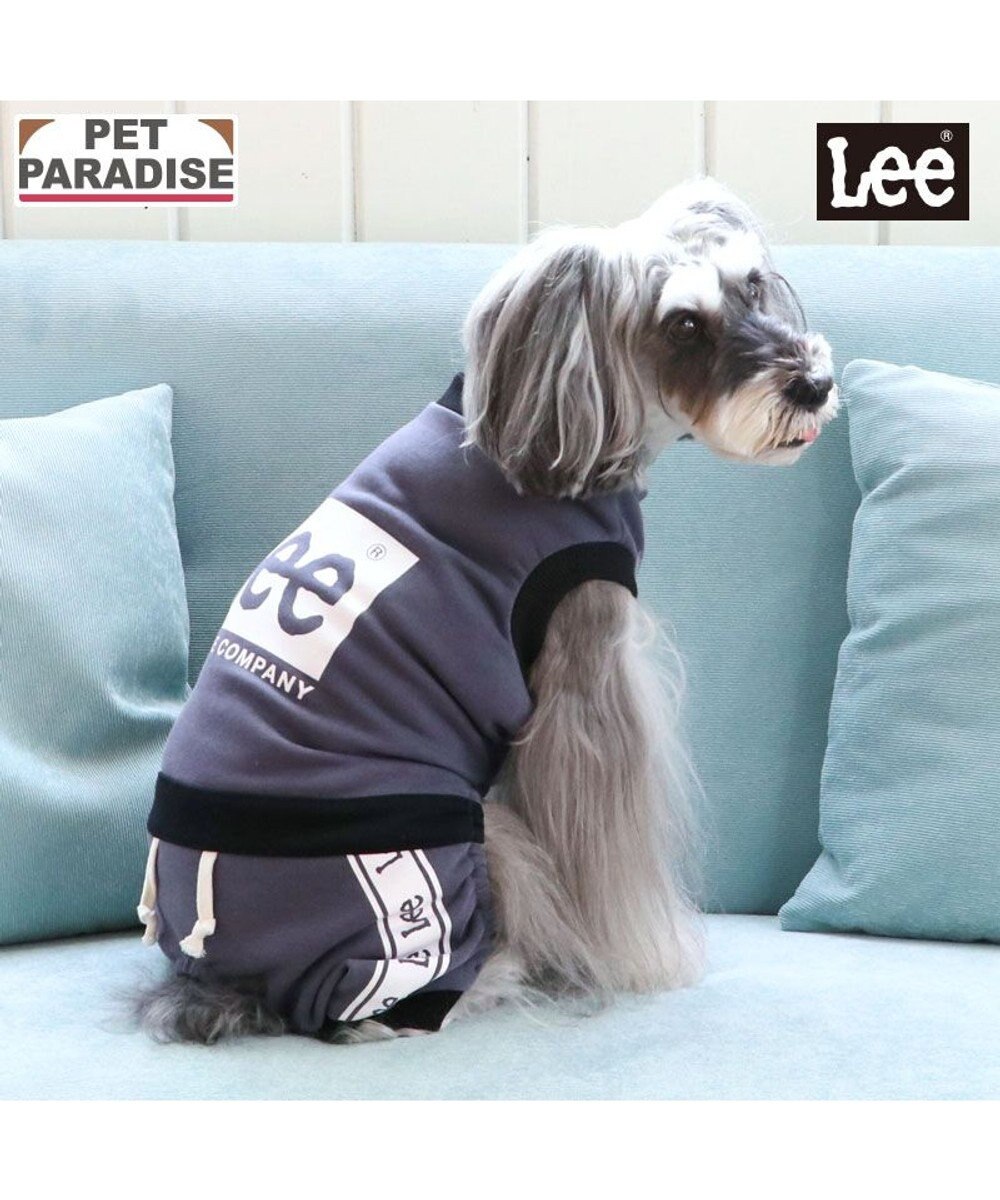PET PARADISE Lee ボックスロゴ ロンパース 小型犬 