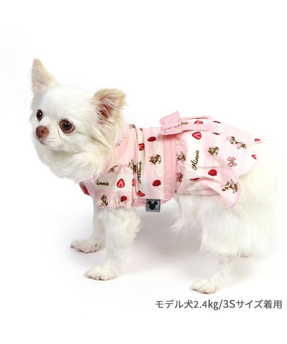 ディズニー ミニーマウス ワンピース 《苺ケーキ柄》 小型犬
