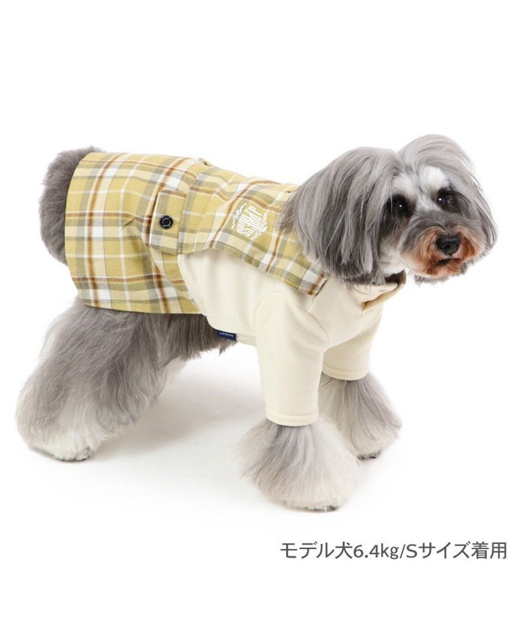 PET PARADISE J.PRESS スカートつなぎ《タータンチェック》 小型犬 