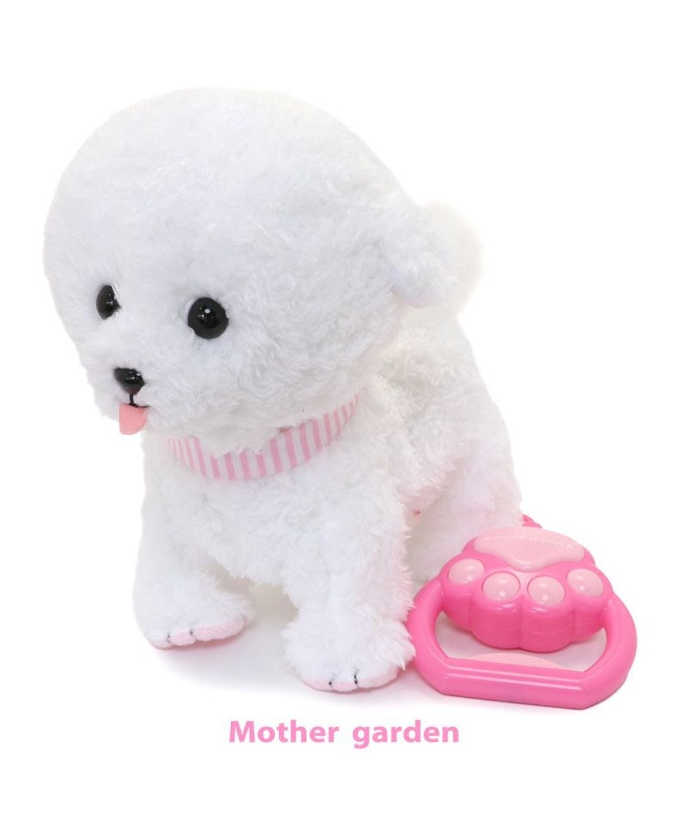 Mother garden 【キャンペーン対象商品】 マザーガーデン  一緒にお散歩シリーズ わんちゃん  《 ビション 白 》 単品 ビション 白