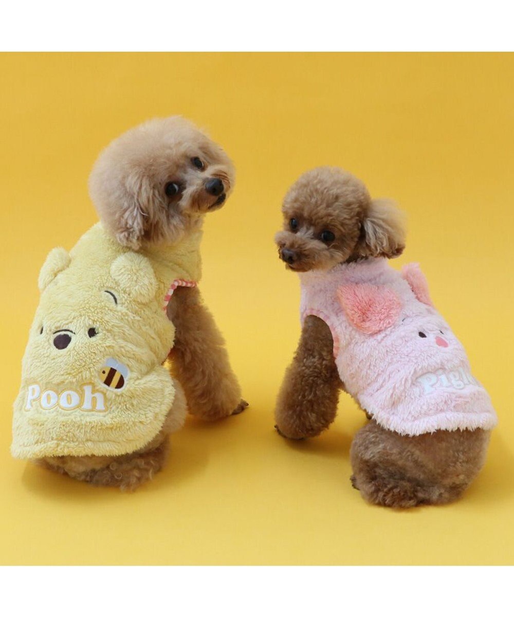 PET PARADISE ディズニー ピグレット お顔ハーフジップベスト 小型犬 