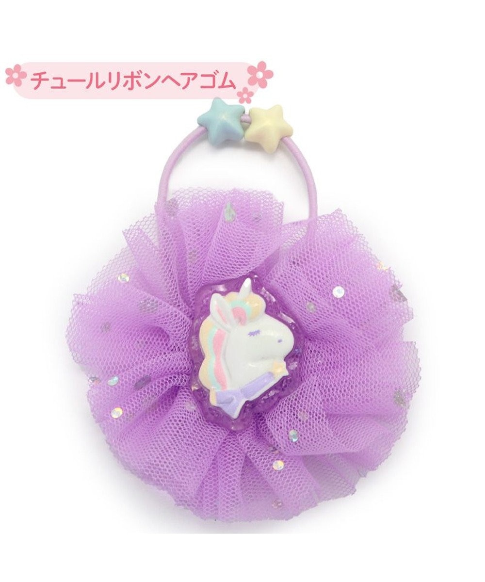 Mother garden マザーガーデン ユニコーン チュールリボン ヘアゴム
