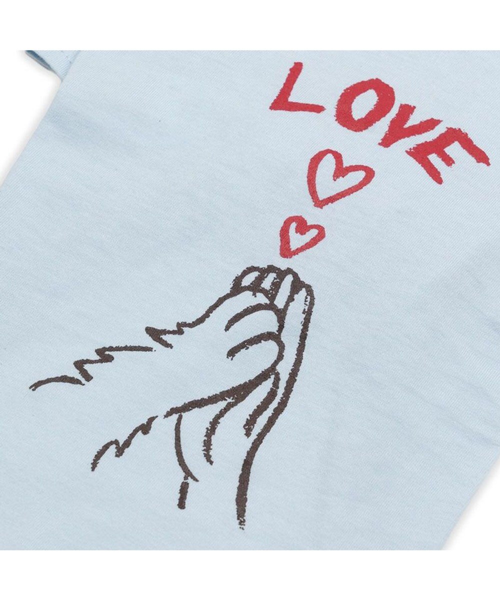 PET PARADISE ペットパラダイス Mai Kuraki　LOVE  ペットTシャツ 《ブルー》 小型犬 