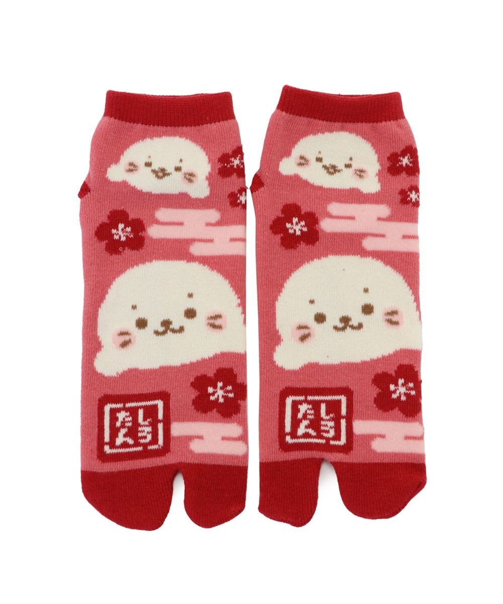 Mother garden しろたん 足袋ソックス 《赤 21cm~24cm /紺 25cm~27cm》　【単品】 