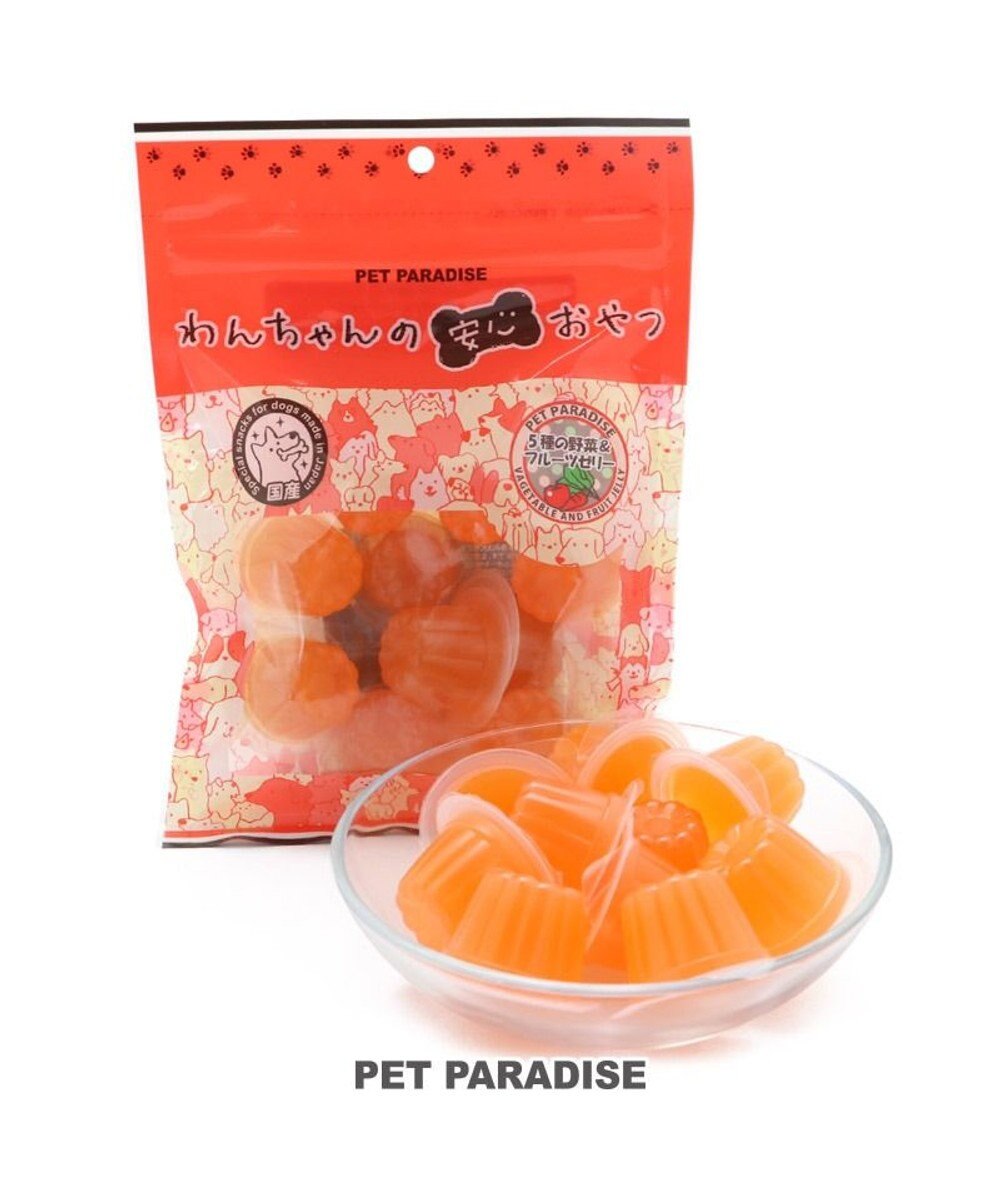 PET PARADISE 【賞味期限が11/22のため 半額】5種の野菜&フルーツゼリー 10個入り  国産