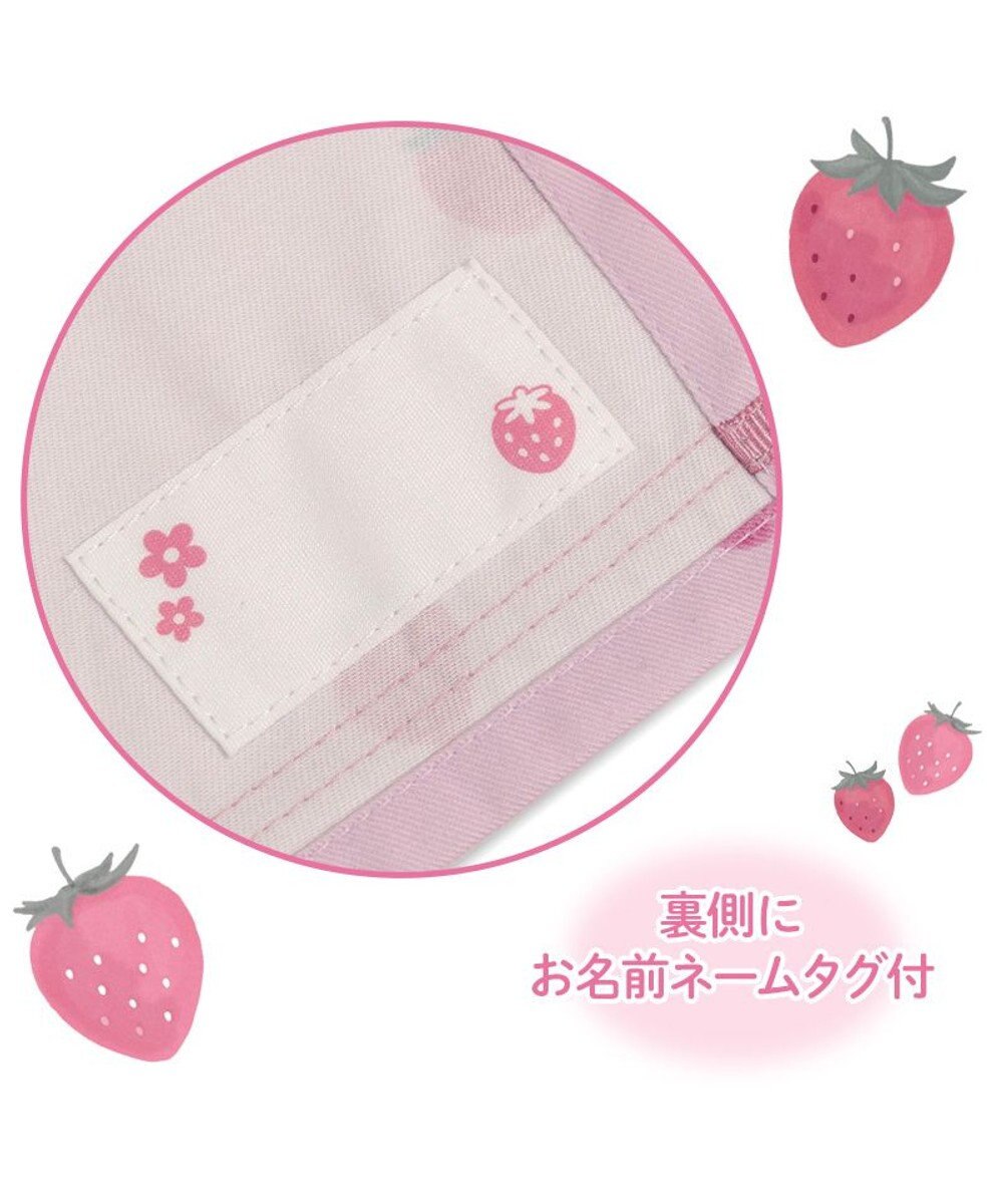 Mother garden マザーガーデン 野いちご ランチマット 大《レトロストロベリー柄》